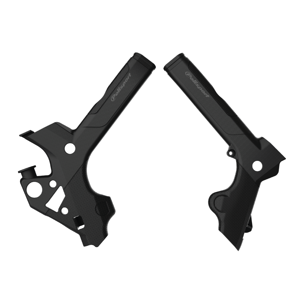 FRAME PROTECTOR GAS/RIEJU EC/XC 200-300 18-20, MR250-300 21-25 BLACK